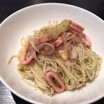 麺&カフェ コイコイ - イカのマリネ和え麺