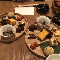 HIGASHIYA GINZA - 茶間食(和のアフタヌーンティー)