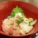 佐島水産 - セットの海鮮丼（2021.1）