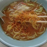 しらかば - 味噌ラーメン600円　クラブ活動はごく軽く