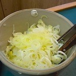 小諸そば - 2012/08 ネギ入れ放題です！