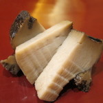 すし屋 真魚 - 蒸し鮑