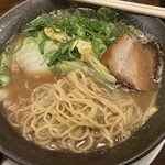 山神山人 - 麺は細麺