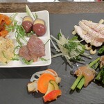 トリワイン ＰＩＫＯＳＨＨＨＵ - 前菜７種盛