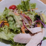 週末びっくり市 - むね肉サラダ