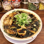 Ra-Men Kairikiya - 漆黒醤油ラーメン 麺大盛り 