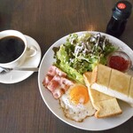 ぽかぽカフェ - 料理写真:モーニングプレート