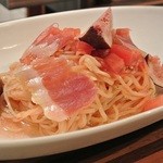 スモールワンダーランド - 【2012.8.27】冷製カッペリーニ　生ハムといちじく