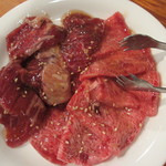 元氣七輪焼肉 牛繁 - 上から