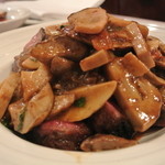 アンティカ オステリア カルネヤ - 【2012.8.29】ランプにフレッシュポルチーニのソースをたっぷりかけて！