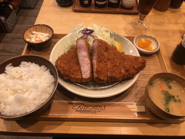 豚肉料理専門店 とんかつのり 中野 とんかつ ネット予約可 食べログ 豚肉料理専門店 とんかつのり 中野 とんかつ ネット予約可 食べログ