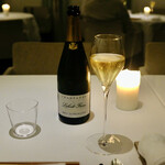 ラ クレリエール - グラスシャンパン。