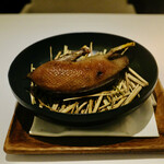 ラ クレリエール - 新潟県燕三条より青首鴨　4皿仕立て（9000円）+10％+10％