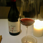 ラ クレリエール - グラス赤ワイン。