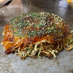 ふうふう - 広島風お好み焼き　肉 イカ天トッピング