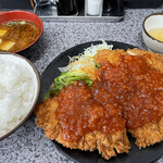 ハイライト - ジャンボチキンカツ定食 ¥660