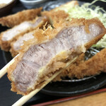 とんかつ 栄ちゃん - そのままで食べるのが大好き