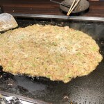 月島もんじゃ もへじ - 明太子もちもんじゃ