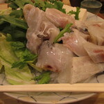 磯魚・イセエビ料理 ふる里 - てっちり鍋(二人前)