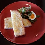 Cafe +　kitchen HAKONE - バタートーストのサービス