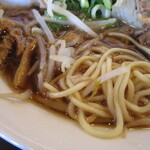 たかばしラーメン - 麺とスープ