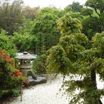 古高山荘　峴山亭 - 部屋から見る庭