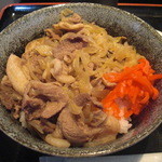 Genkiya - 白金豚すきやき丼。