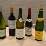 Various wines