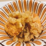 うを徳 - 虎河豚の白子フライ