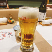うを徳 - 生ビール