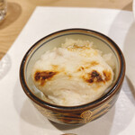 うを徳 - 虎河豚の白子焼小丼