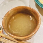 うを徳 - 蟹茹で汁