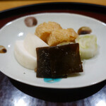 日本料理 太月 - 香の物