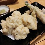 味よし喰楽部 - 真だち天ぷら 800円