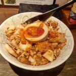 らーめん 鶏喰 - 味玉のせ
