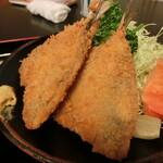 お食事処おだか - アジフライ