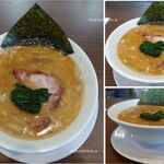 麺屋 あきのそら - うちのマタオマ(濃厚魚介鶏白湯850円)麺屋あきのそら(愛知県岡崎市)食彩品館.jp撮影