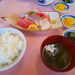 梶ノ亭 - 小盛合定食　1600円