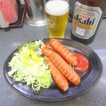 博多どんたく - ウインナーとビール