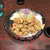 隆座 - ぶた天[シングル・にんにく味] 1170円（+ 定食へ変更 280円 - キャベツ少なめへ変更 50円）ぶた天アップ