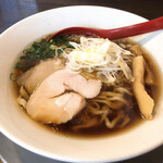 金町製麺 - 追い節中華そば（半麺）800円