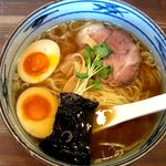 ラーメンみたけ - 煮玉子ラーメン！