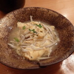 割烹 逆瀬川 川上 - いかなごの玉子とじ