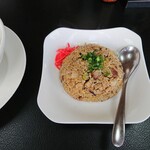 麺家 鶏処 - セットの半チャーハン