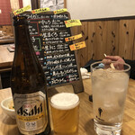 Ramma - 瓶ビール中とチューハイプレーン