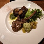 フィッシュ グラウンド - ラムチョップ、マッシュルーム