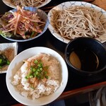 炭と蕎麦と酒 今なら - 今なら定食990円税込