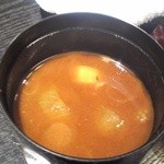 月亭 - 味噌汁