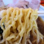 白河ラーメン みちのく - シコシコ縮れ麺！(2011,06/10)