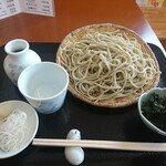 Ishiusubiki teutisoba hujise - 焼きばら海苔せいろ